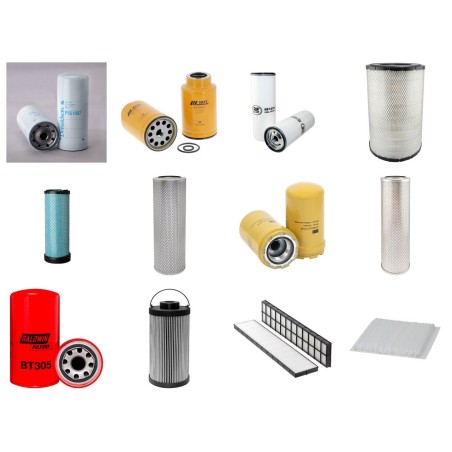 Filter kit suitable for CAT 325D with CAT C7ACERTIII Engine YR 2008-