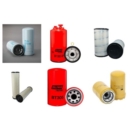 Filter kit suitable for CAT 336E/EL with CAT C 9 Engine