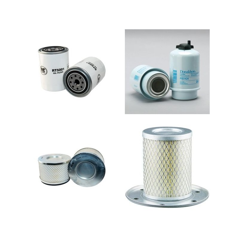 Filter kit suitable for CAT 416B Serial No 8SG1- Air Oil Fuel Filters