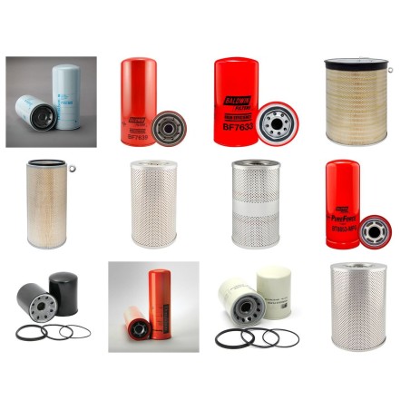 Filter kit suitable for CAT 797B with CAT 3524B Engine