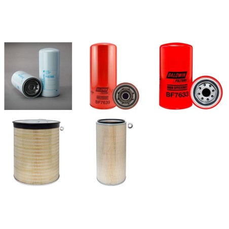 Filter kit suitable for CAT 797B with CAT 3524B Engine
