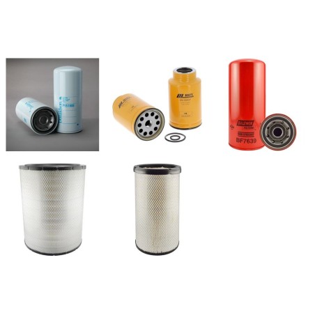 Filter kit suitable for CAT 854K with CAT C32TA ACERT Engine Air Oil Fuel Filters