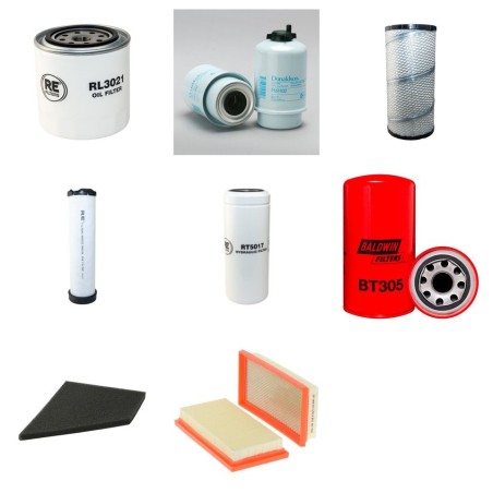 Filter kit suitable for CAT 908H with 3044C DIT Engine YR 2007-