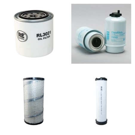 CAT 908 H Filter Service Kit Air Oil Fuel Filters w/3044C DIT Eng.   YR  2007-