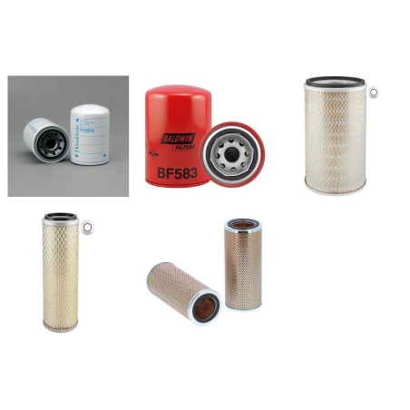 Filter kit suitable for CAT 935B Serial No 3DF1-