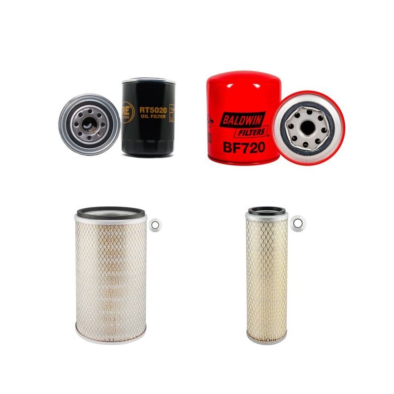 Filter kit suitable for CAT 939 with CAT Engine Serial No 9GL1- Air Oil Fuel Filters