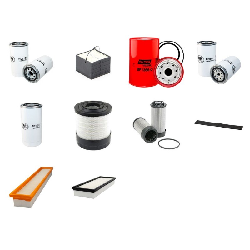 Filter kit for Case Puma 210 CVX with CNH NEF667TA Engine