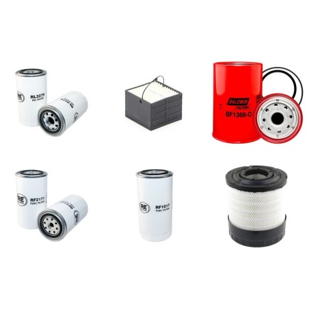 Filter kit for Case Puma 210 CVX with CNH NEF667TA Engine