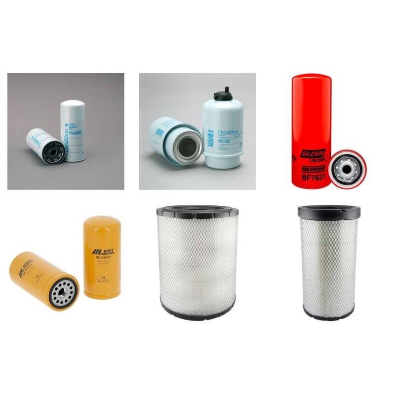 Filter kit suitable for CAT 963B(LPG) with CAT 3116 Engine Air Oil Fuel Filters
