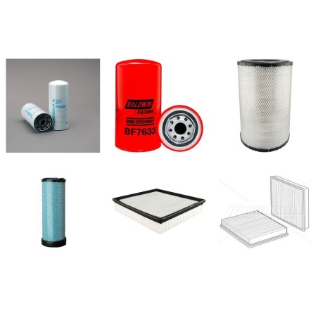 Filter kit suitable for CAT 972G 