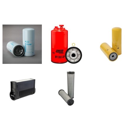 Filter kit suitable for CAT 972K 