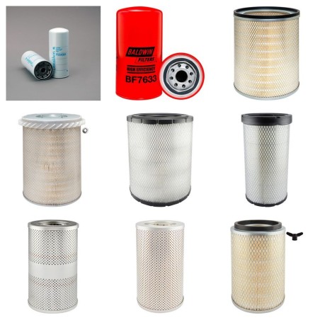 Filter kit suitable for CAT 973LPG Serial No 86G1-