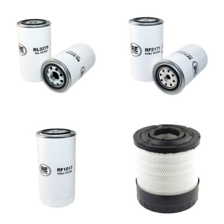 CASE PUMA 215 CVX Filter Service Kit Air Oil Fuel Filters w/NEW HOLLAND TIERIVADBLUE Eng.   YR  2013- 215 CH