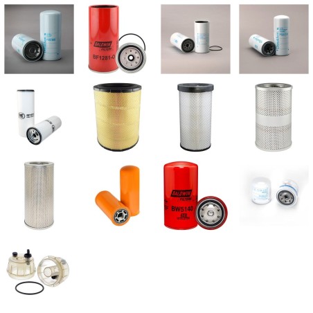 Filter kit suitable for CAT 990II with CAT 3412TAE1 Engine