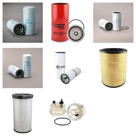 Filter kit suitable for CAT 990II with CAT 3412TAE1 Engine