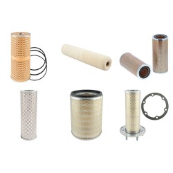 Filter kit suitable for CAT D4 Serial No 6U/7U