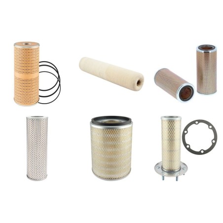 Filter kit suitable for CAT D4 Serial No 6U/7U