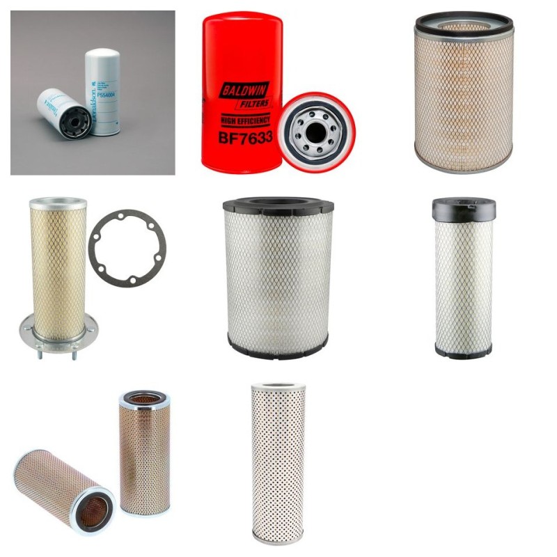 Filter kit suitable for CAT D4 Serial No 59J engine1284-