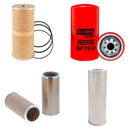 Filter kit suitable for CAT D5 Serial No 6R