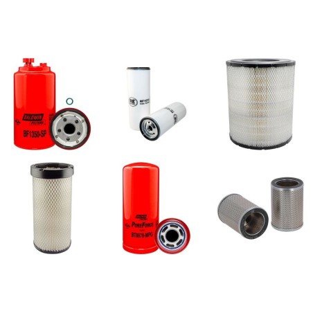 Filter kit suitable for CAT D5N-XL with CAT 3126B Engine