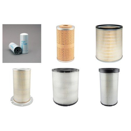 Filter kit suitable for CAT D6 Serial No 47J 2460-