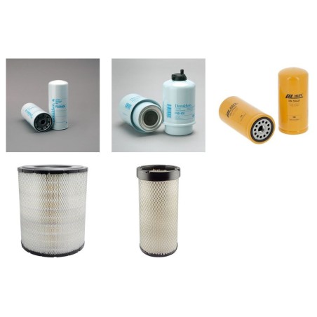 Filter kit suitable for CAT D6MLPG/XLP with CATERPILAR 3116T Engine Air Oil Fuel Filters