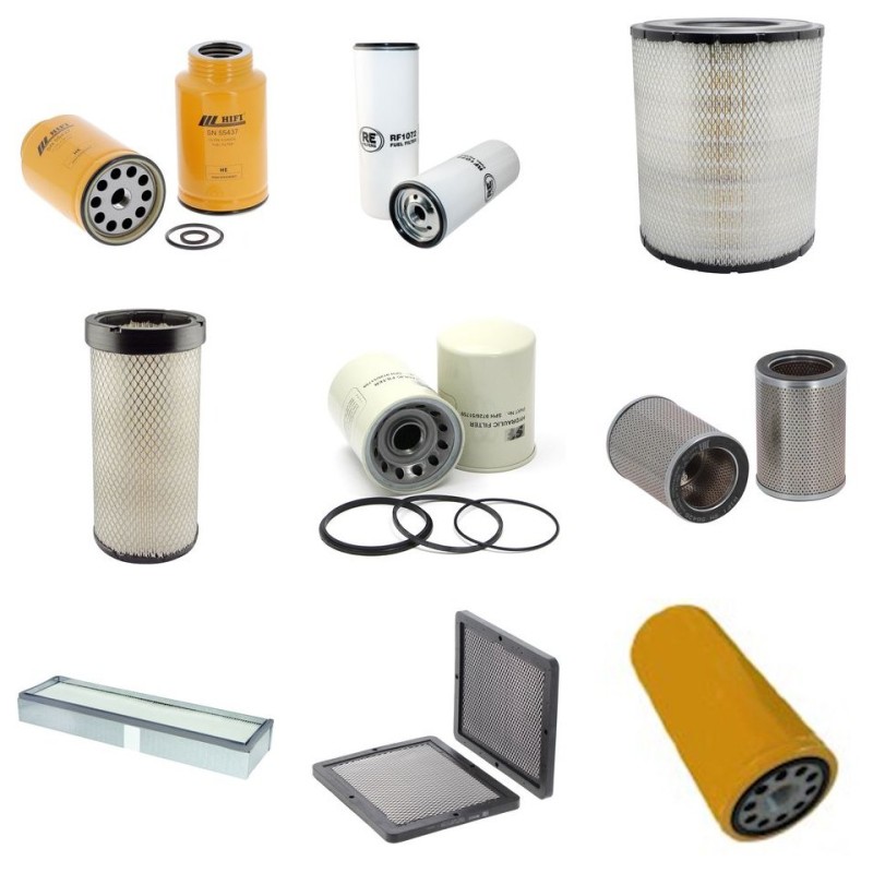 Filter kit suitable for CAT D6R with CAT C 9 Engine