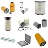 Filter kit suitable for CAT D6R with CAT C 9 Engine