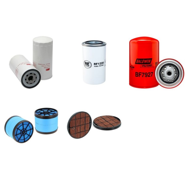 CASE QUADTRAC 485 Filter Service Kit w/CNH  Eng.   YR  2010- 485 CH TIER III
