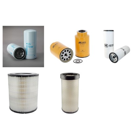 Filter kit suitable for CAT D6T with CAT Engine Air Oil Fuel Filters