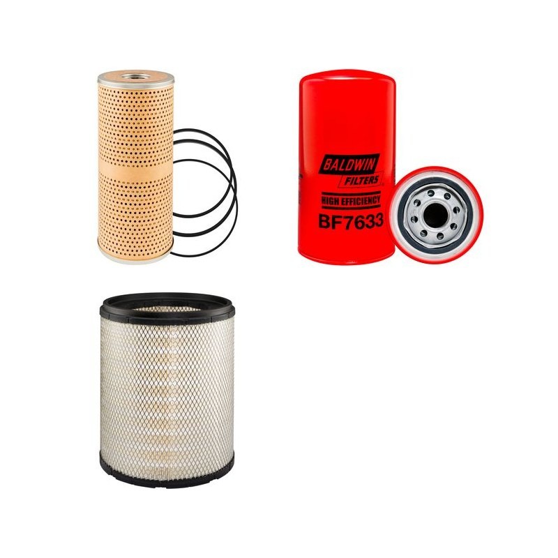 Filter kit suitable for CAT D7 Serial No 94N -3357 Air Oil Fuel Filters