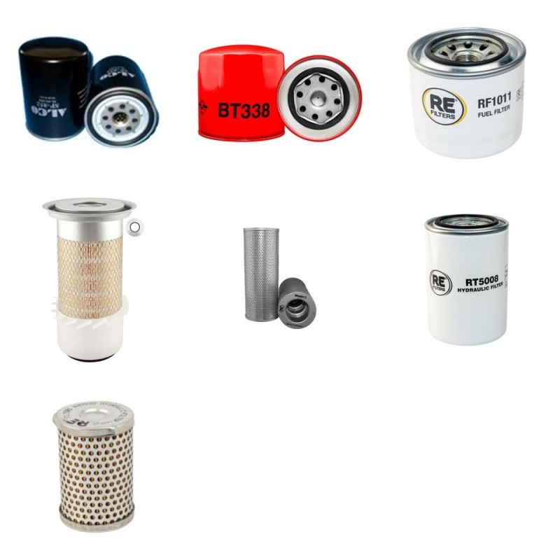 CAT E 70 B Filter Service Kit w/Mitsubishi 4D32 Eng.