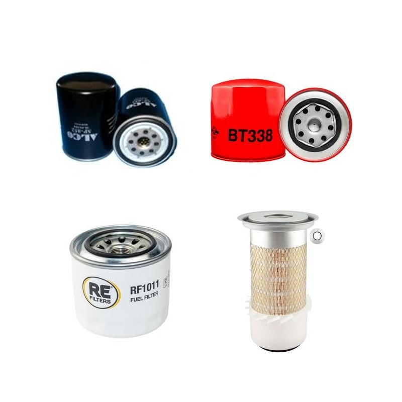 CAT E 70 B Filter Service Kit Air Oil Fuel Filters w/Mitsubishi 4D32 Eng.