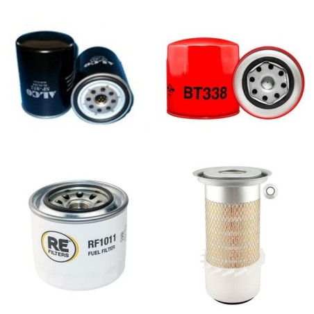 Filter kit suitable for CAT E70B with Mitsubishi 4D32 Engine Air Oil Fuel Filters