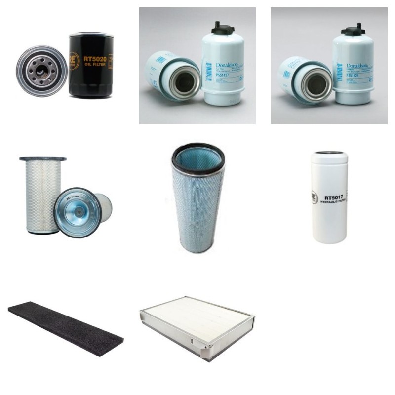 Filter kit suitable for CAT IT14G with Perkins Engine Serial No -1WN00659