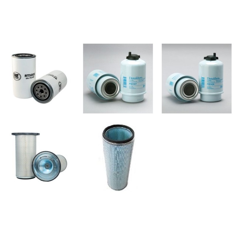 Filter kit suitable for CAT IT14G with Perkins Engine Serial No -8ZM00331