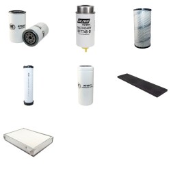 Filter kit suitable for CAT IT14G with Perkins Engine Serial No FWL00311-