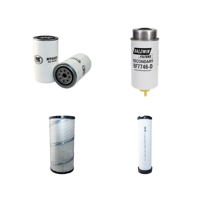 Filter kit suitable for CAT IT14G with Perkins Engine Serial No FWL00311- Air Oil Fuel Filters