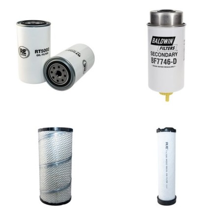 CAT IT 14G  Filter Service Kit Air Oil Fuel Filters w/Perkins Eng. SN   FWL00311-