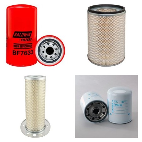 Filter kit suitable for CAT IT18 with CAT Engine Serial No 9NB1-/ 7ZB1-