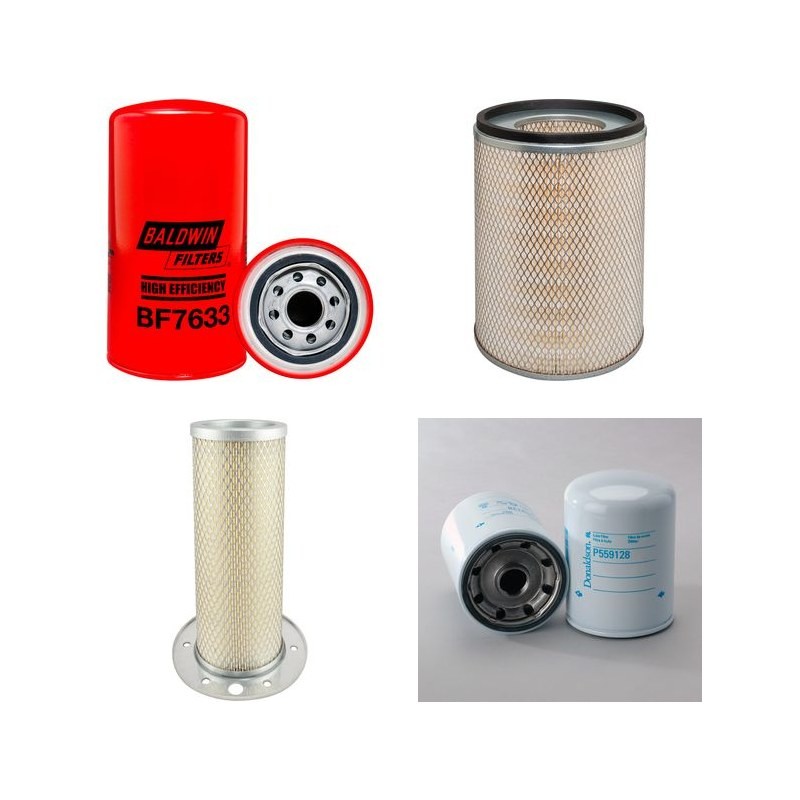 Filter kit suitable for CAT IT28B with CAT Engine Serial No 1HT1-