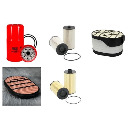 Filter kit for Case QUADTRAC 620 with CNH CURSOR13 Engine  YR 2013- 620 CH TIER IV