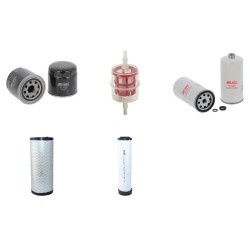 Case Quantum 65C Filter Service Kit Air Oil Fuel Filters