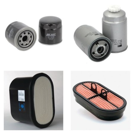 CASE QUANTUM 65 V Filter Service Kit Air Oil Fuel Filters w/CNH  Eng.   YR  2011-