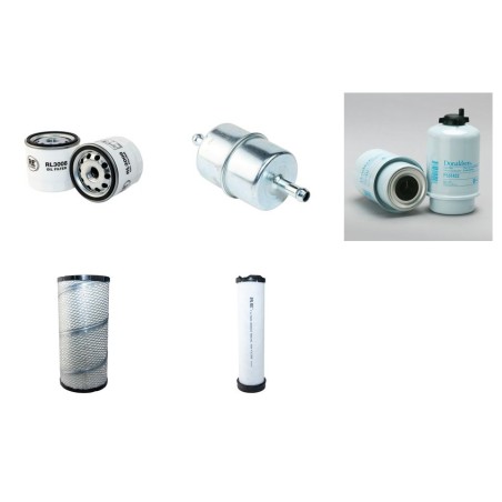 CEDIMA CF 6010 Filter Service Kit Air Oil Fuel Filters w/Perkins-Mitsubishi 804C-T Eng.