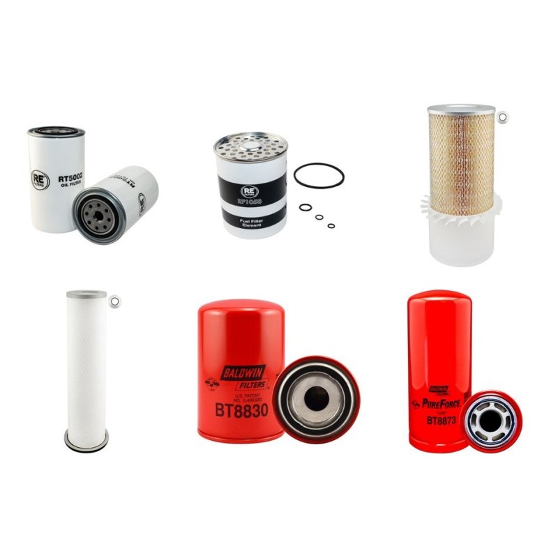 CLARK-MICHIGAN 45C Filter Service Kit w/Perkins 6.354.4 Eng.