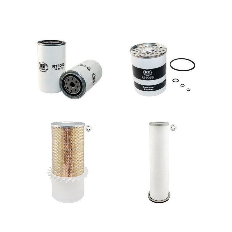 CLARK-MICHIGAN 45C Filter Service Kit Air Oil Fuel Filters w/Perkins 6.354.4 Eng.