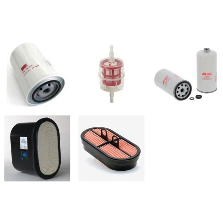 CASE QUANTUM 85 F Filter Service Kit Air Oil Fuel Filters w/CNH F4CE9484M Eng.   YR  2015-