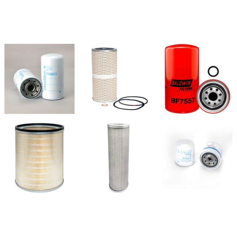 CLARK-MICHIGAN 55B Filter Service Kit w/Cummins V378C Eng.