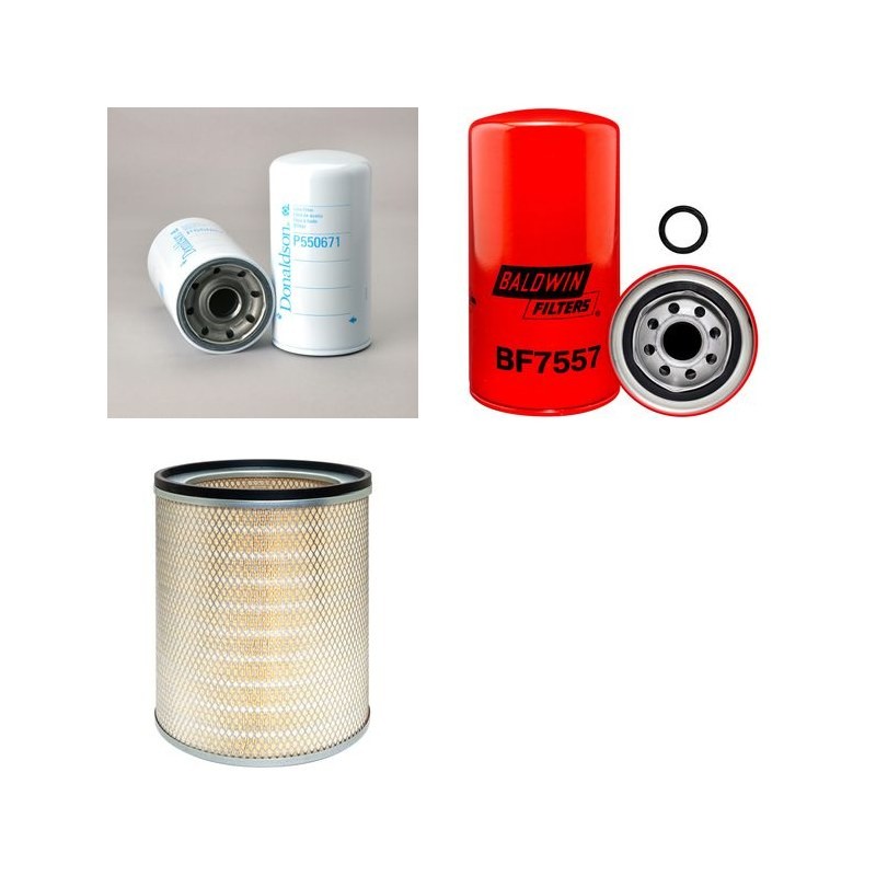CLARK-MICHIGAN 55B Filter Service Kit w/Cummins V378C Eng.